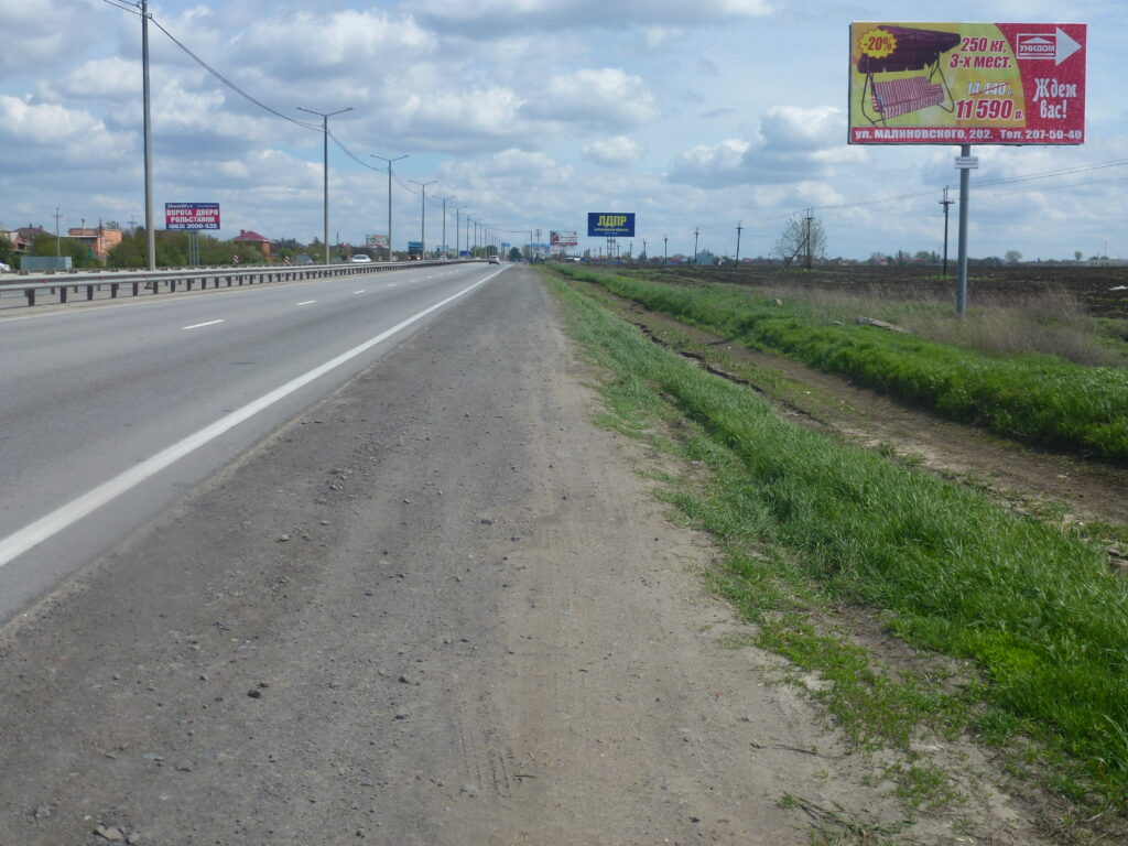 Ростов-Таганрог-гр. Украины — 6+965 м слева по ходу км Ростов-Таганрог-гр. Украины — 6+965 м слева по ходу км
